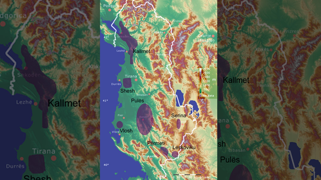 Spirito Italiano uve vitigni albania kallmet