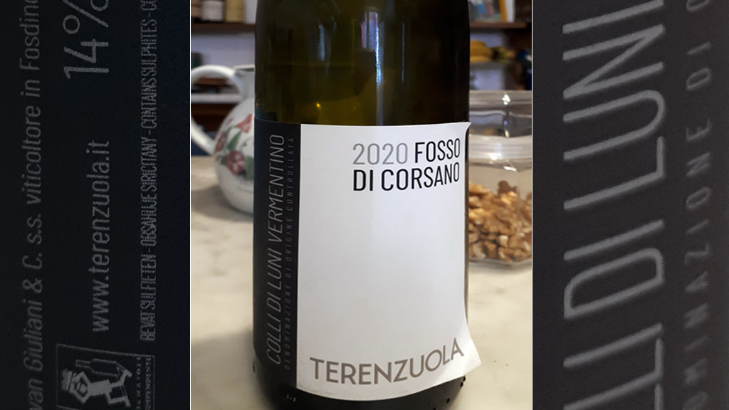 Spirito Italiano fosso di corsano vermentino terenzuola colli di luni