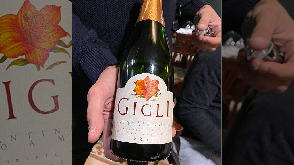 Spirito Italiano Metodo classico brut Cantina Gigli barsaglina