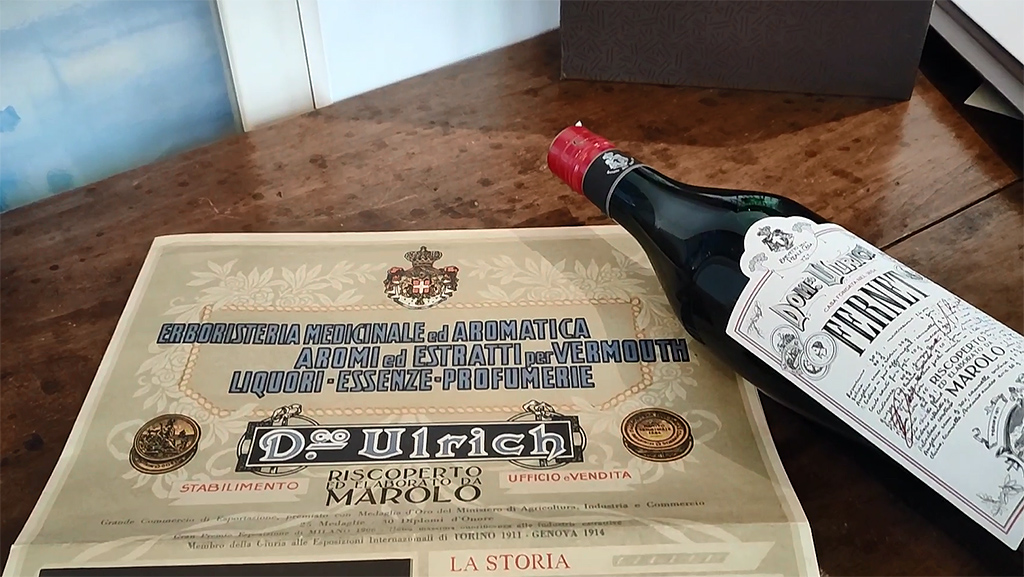 spirito italiano spirits in vetrina marolo fernet domenico ulrich