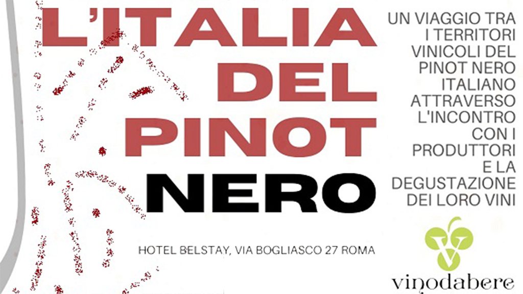 italia pinot nero roma vinodabere spirito italiano